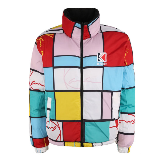 Karl Kani Γυναικείο μπουφάν OG Reversible Block Puffer Jacket